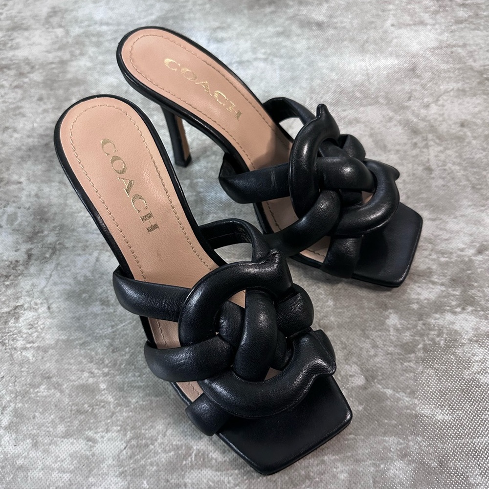 Coach tabby “Kellie” heels